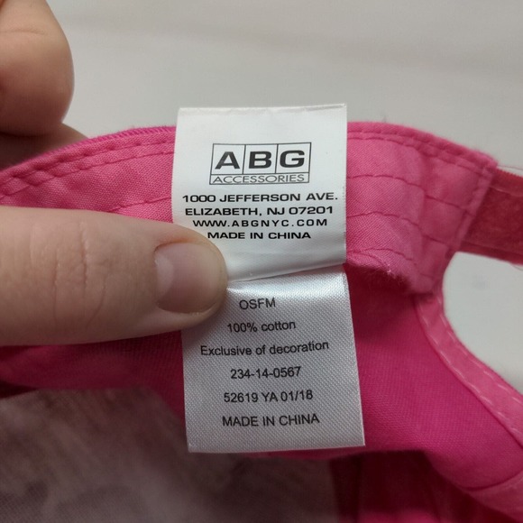 Shopkins Girl's Strapback Hat Pink OSFM Graphic Logo BFF's 2018 100% Cotton - Picture 8 of 8